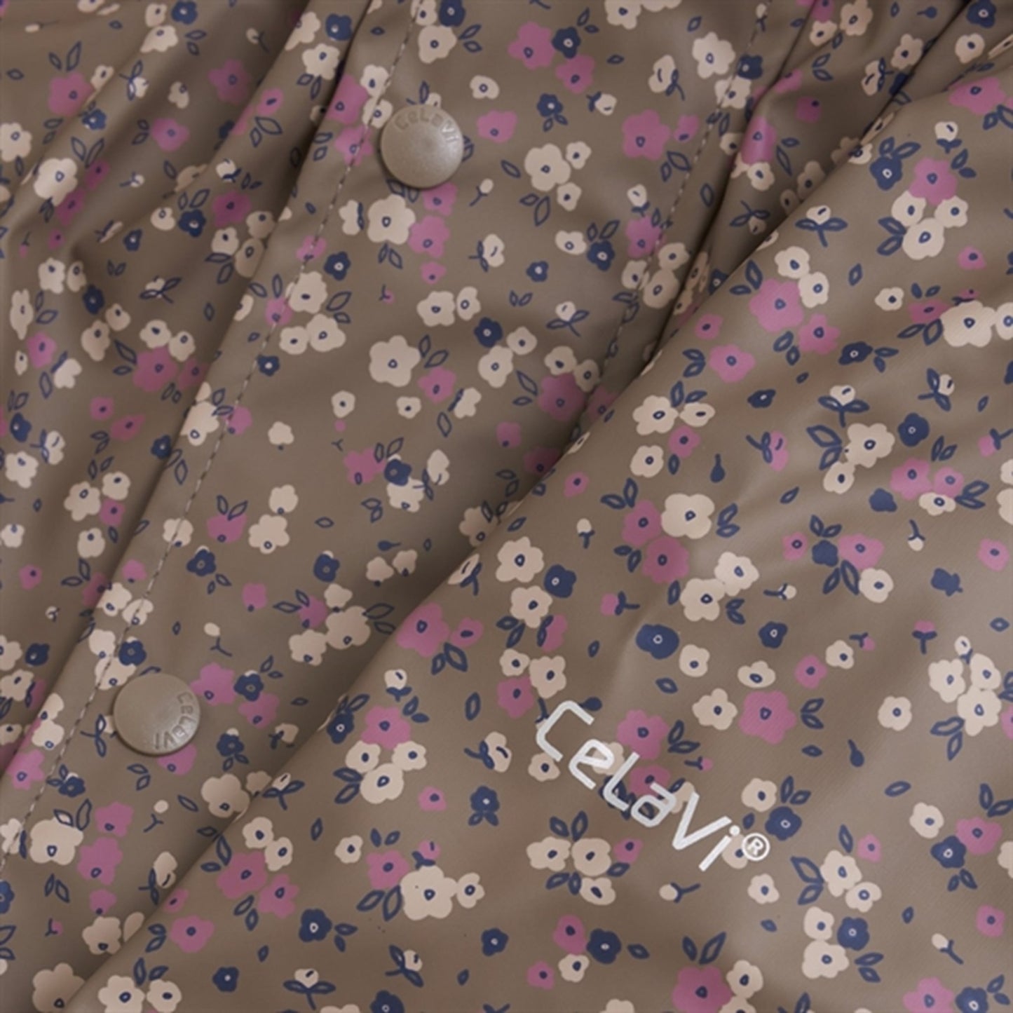 CeLaVi Rainwear Suit w. Fleece Coffee Quartz