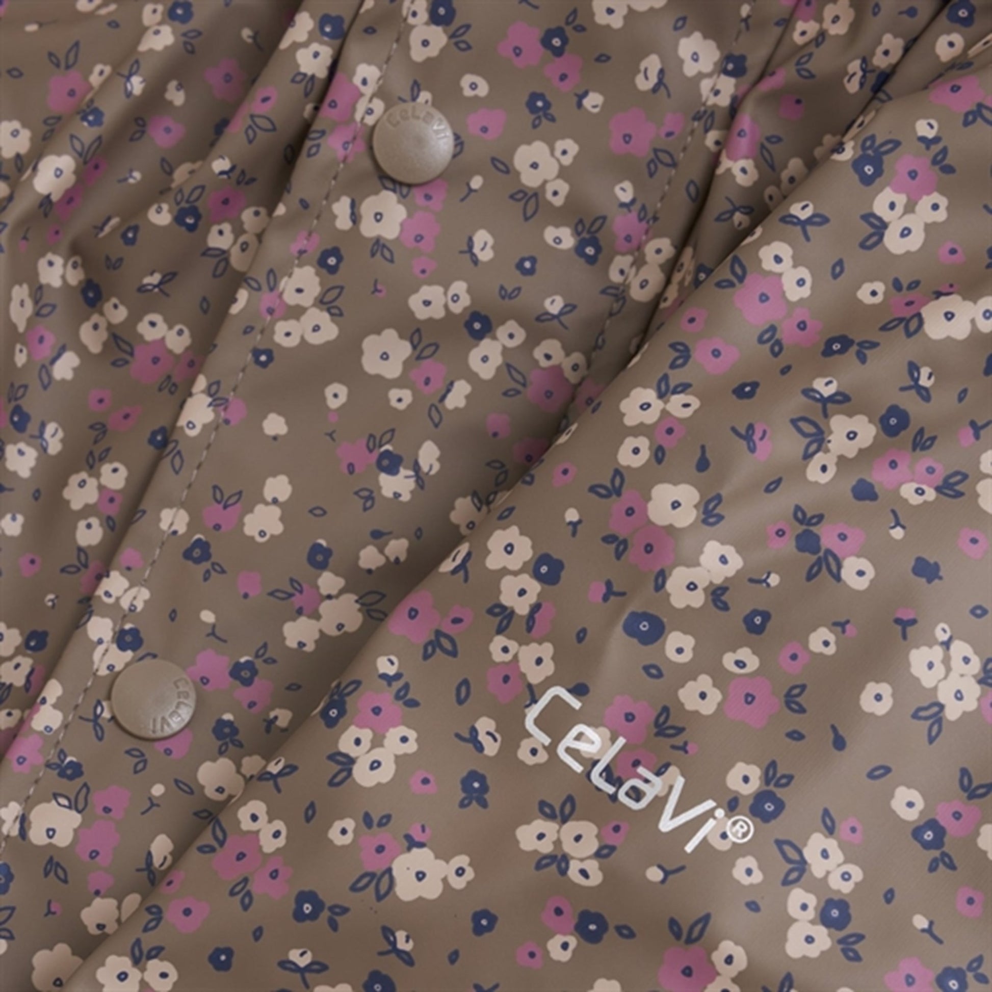 CeLaVi Rainwear Suit w. Fleece Coffee Quartz