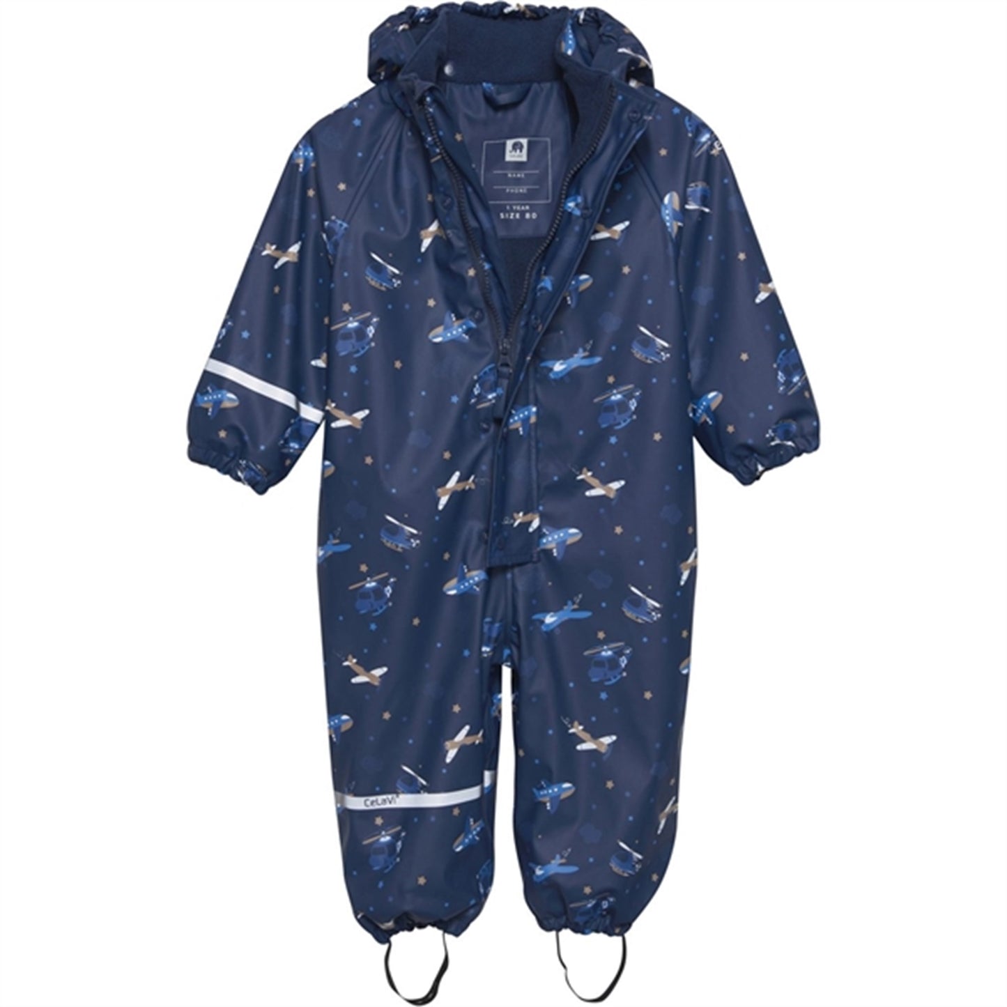 CeLaVi Rainwear Suit w. Fleece Pageant Blue