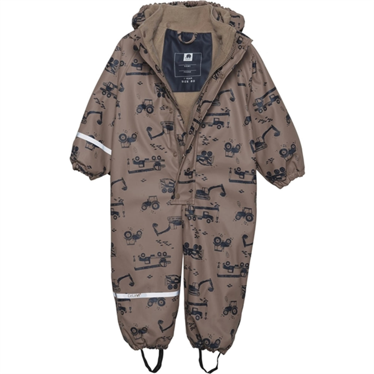 CeLaVi Rainwear Suit w. Fleece Navy