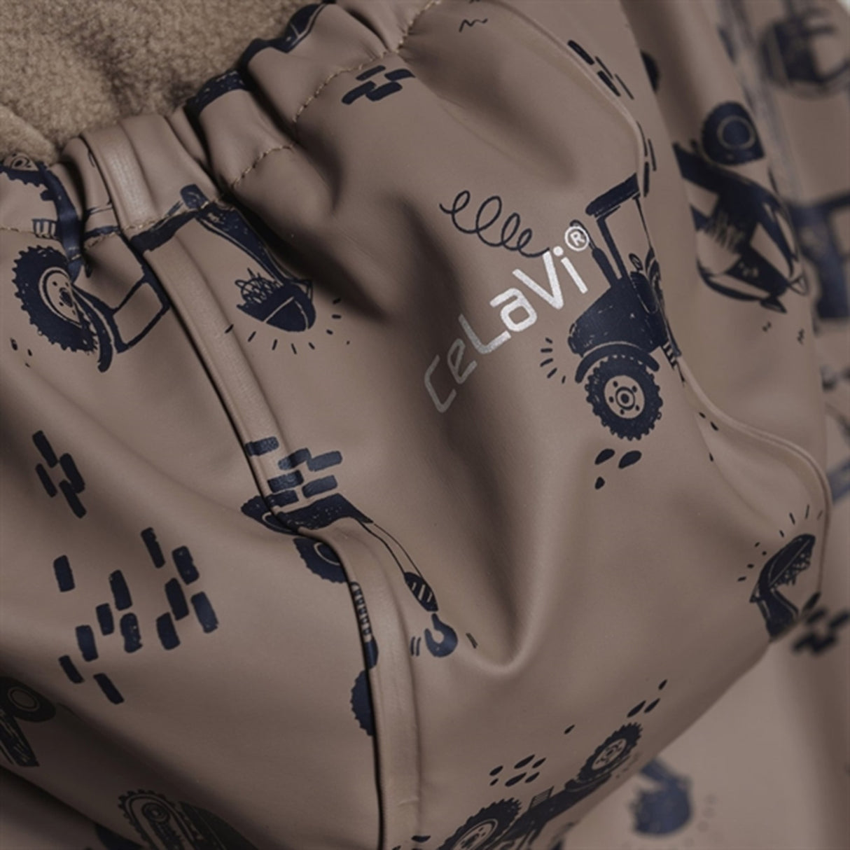 CeLaVi Rainwear Suit w. Fleece Navy