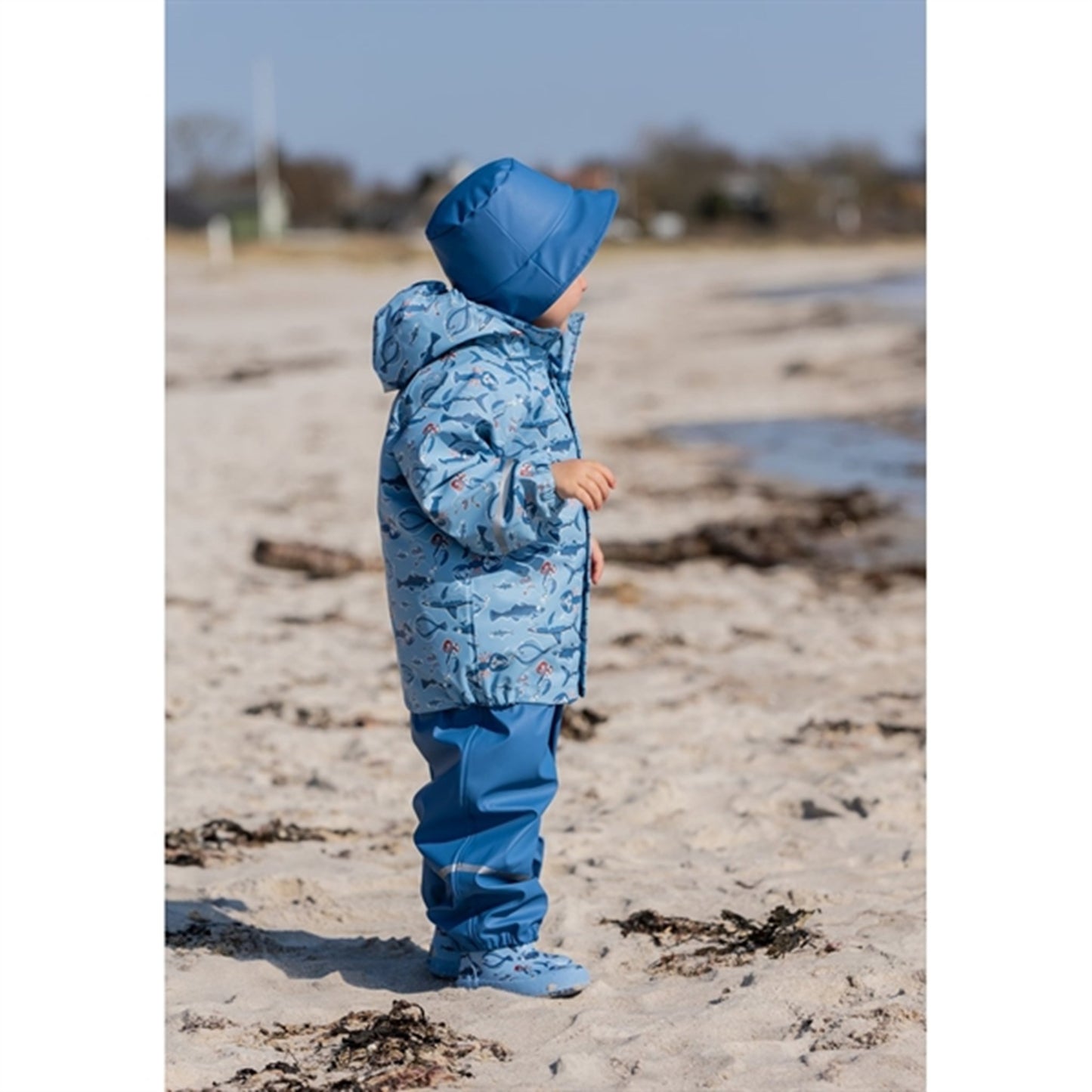 CeLaVi Rain Set Aop Federal Blue