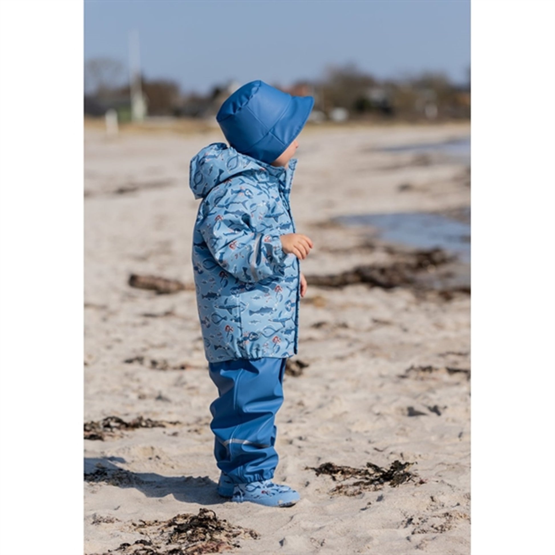 CeLaVi Rain Set Aop Federal Blue