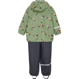CeLaVi Rain Set Aop Loden Frost