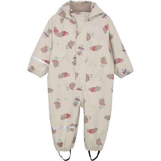 CeLaVi Rain Suit Aop Warm Taupe