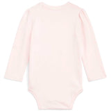 Polo Ralph Lauren Baby Girl Long Sleeved Bodystocking Pink