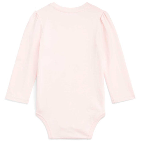 Polo Ralph Lauren Baby Girl Long Sleeved Bodystocking Pink