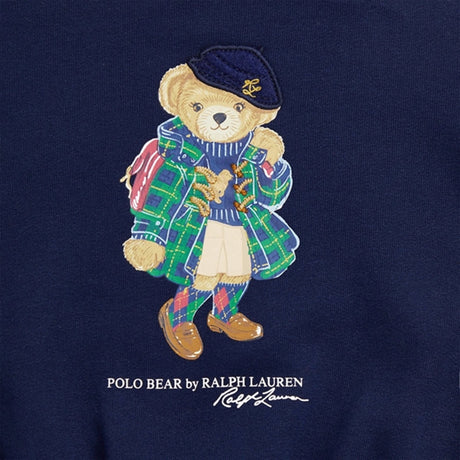 Polo Ralph Lauren Girl Bear Dress Refined Navy