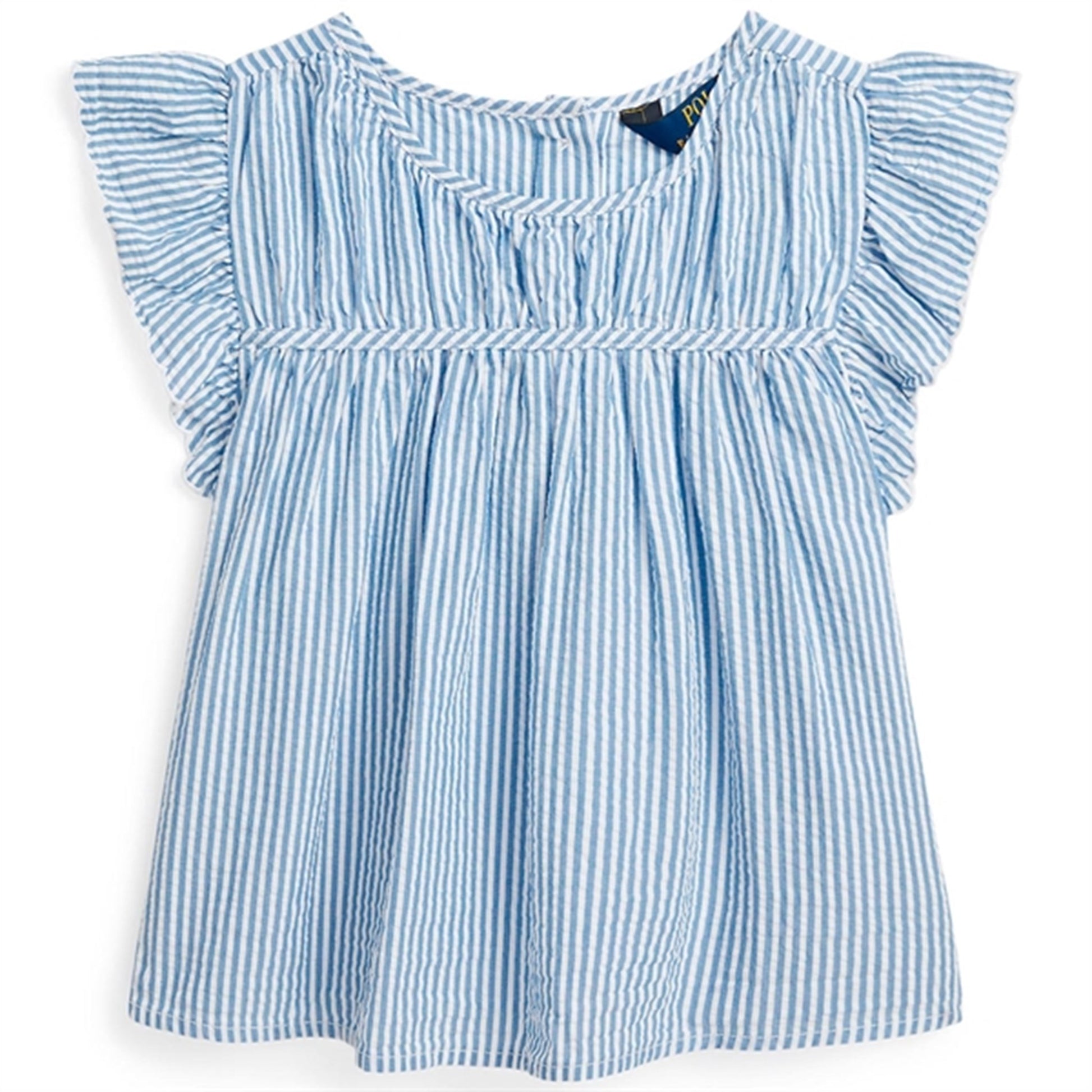 Polo Ralph Lauren Girl Blouse Blue White