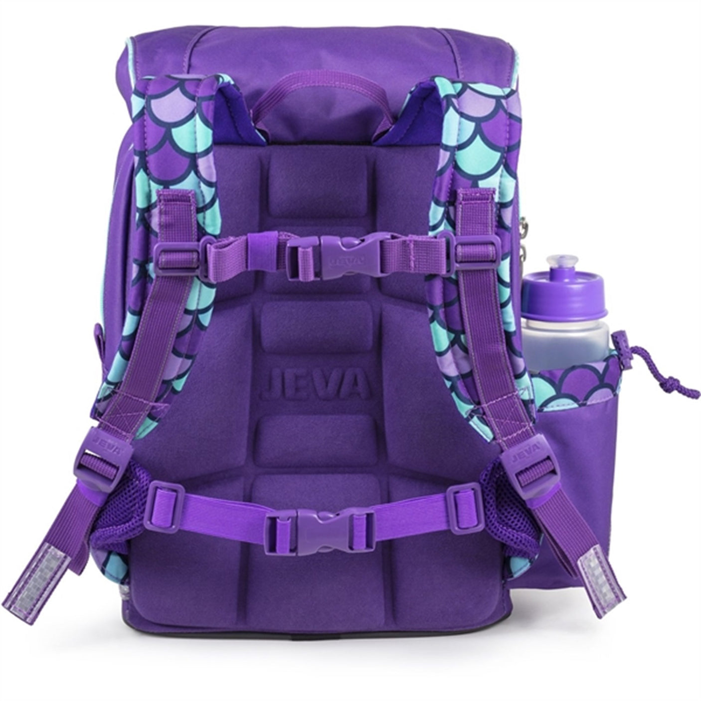 JEVA School Bag Rainbow Mermaid