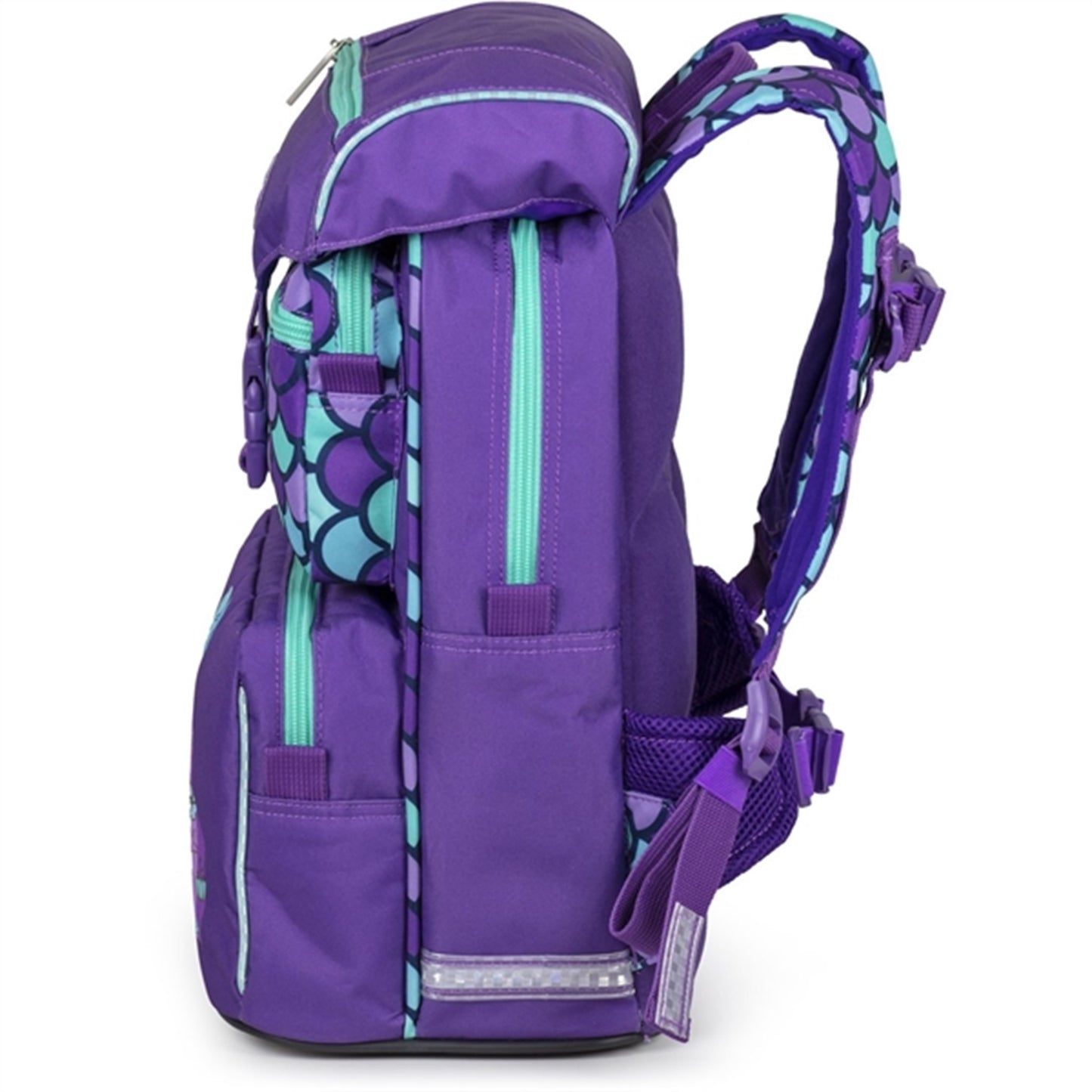 JEVA School Bag Rainbow Mermaid