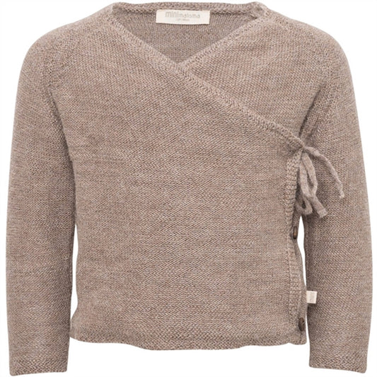 Minimalisma Koala Wrap Blouse Ash Brown