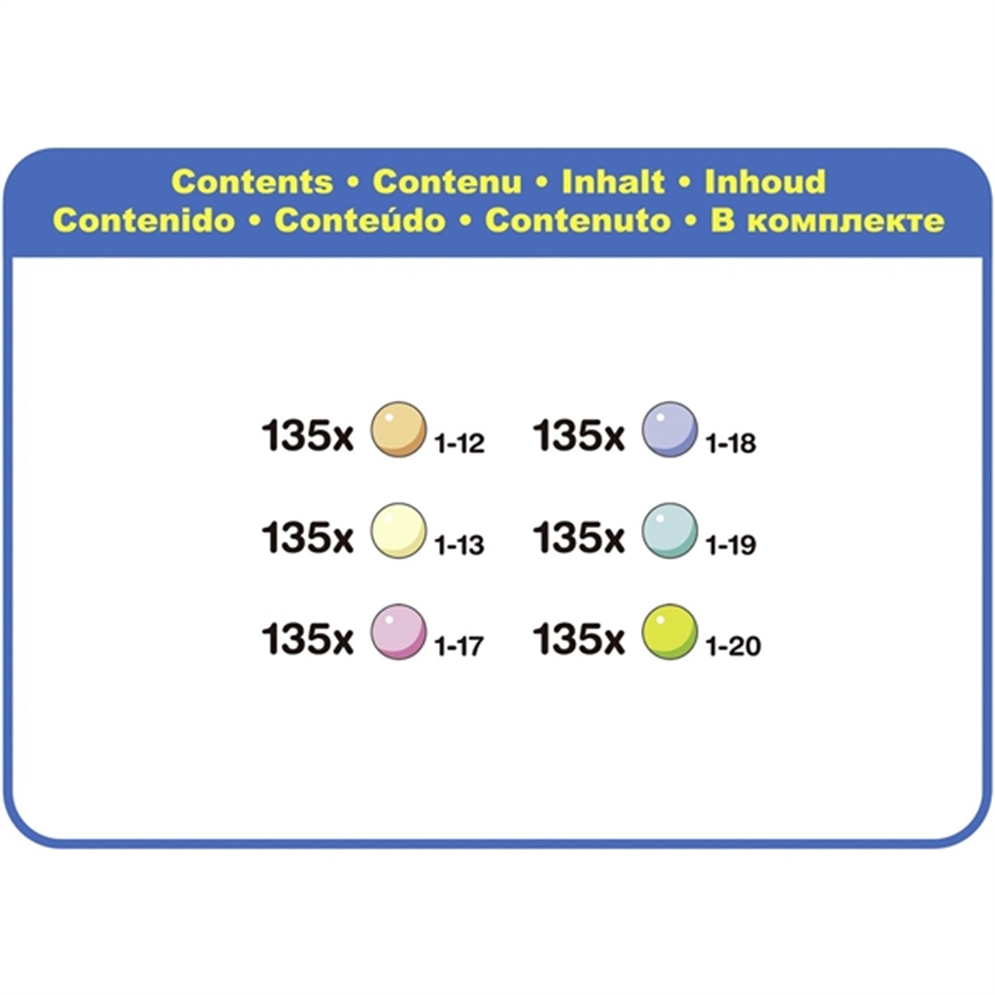 Aquabeads Pastel Solid Bead Pack