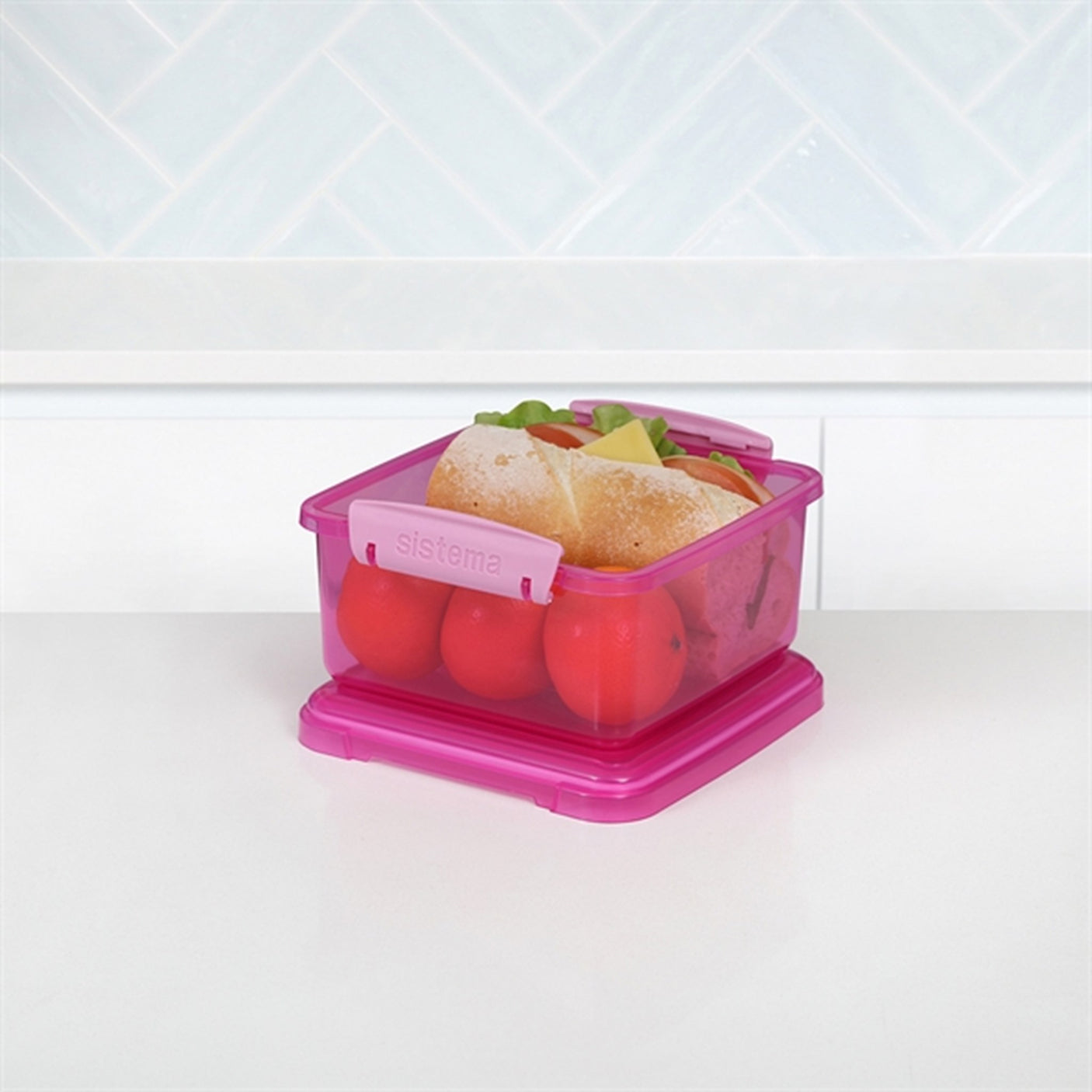 Sistema Lunch Plus Lunch Box 1,2 L Pink