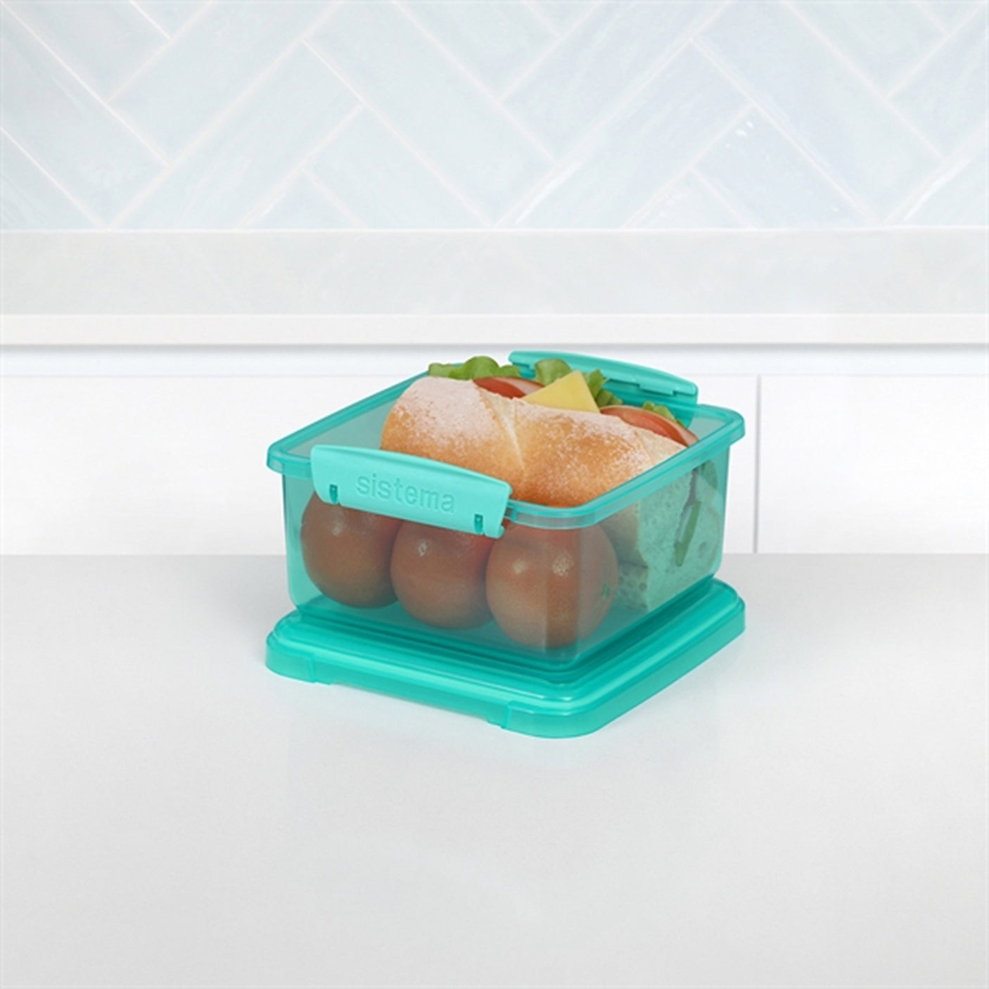 Sistema Lunch Plus Lunch Box 1,2 L Teal