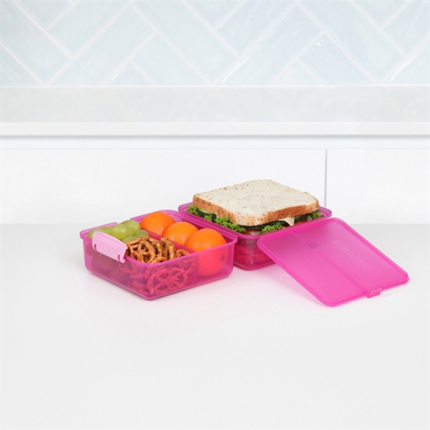 Sistema Lunch Cube Lunch Box 1,4 L Pink