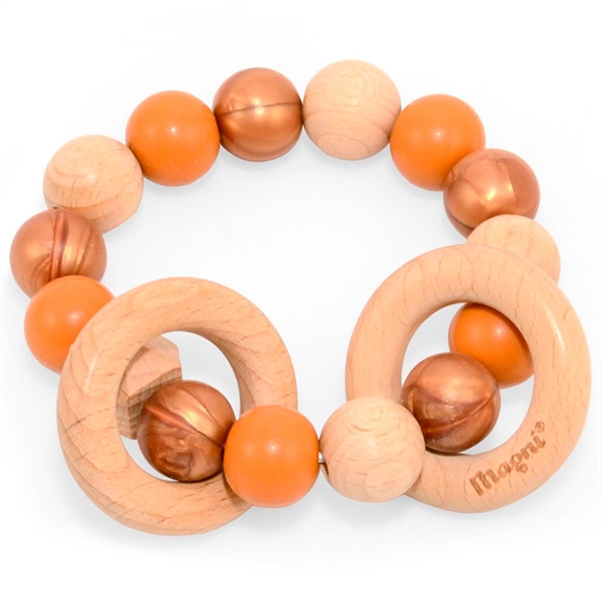 Magni Rattle Copper and Sand
