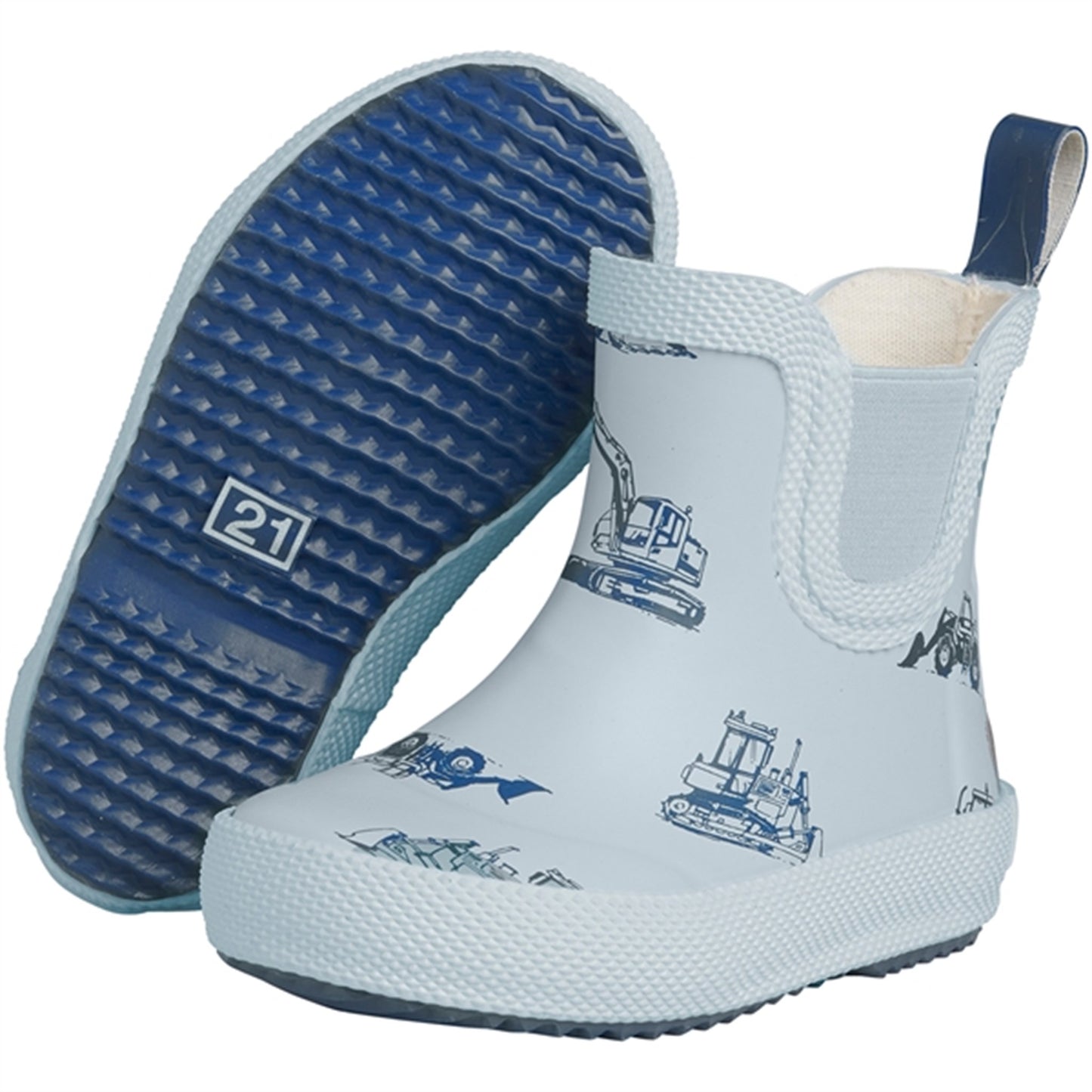 CeLaVi Wellies Short AOP Cerulean
