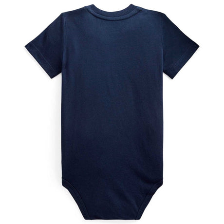 Polo Ralph Lauren Baby Boy Short Sleeved Bodystocking French Navy