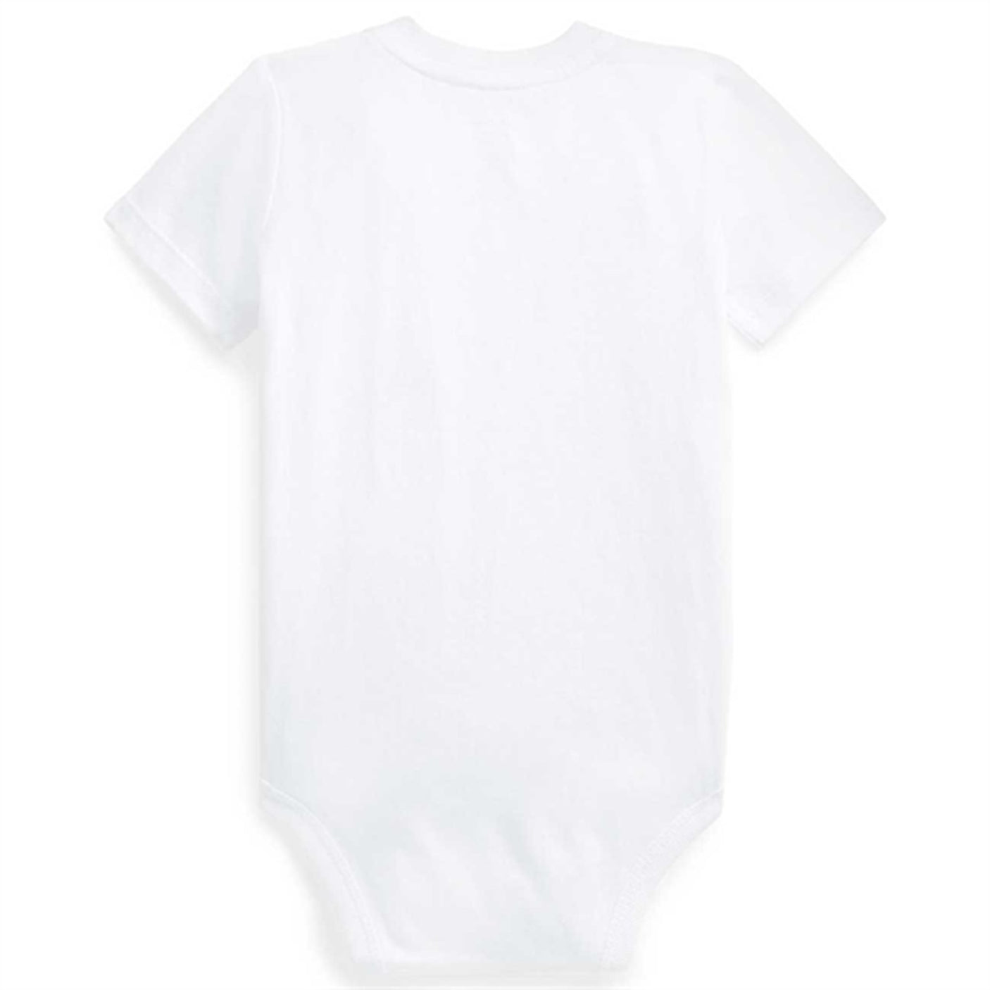 Polo Ralph Lauren Baby Boy Short Sleeved Bodystocking White