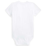 Polo Ralph Lauren Baby Boy Short Sleeved Bodystocking White