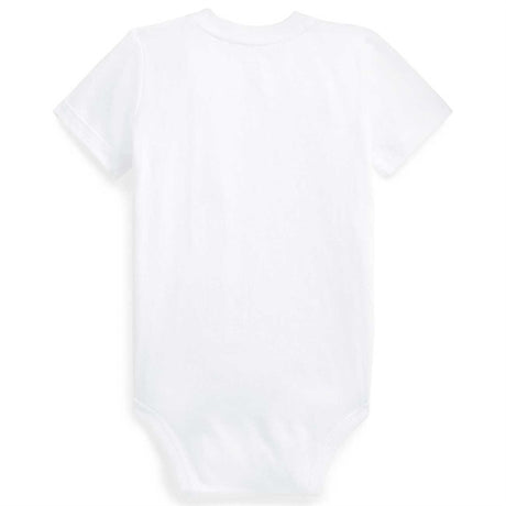 Polo Ralph Lauren Baby Boy Short Sleeved Bodystocking White