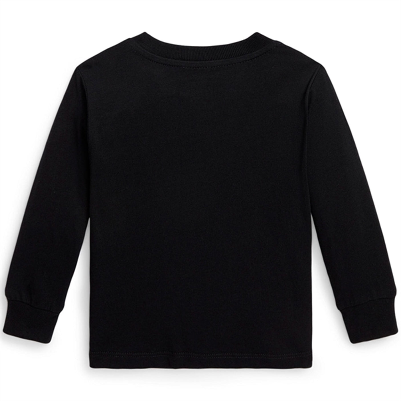 Ralph Lauren Baby Blouse Fa23 Polo Black Gift Bear