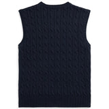 Polo Ralph Lauren Knit Vest Rl Navy/C3822