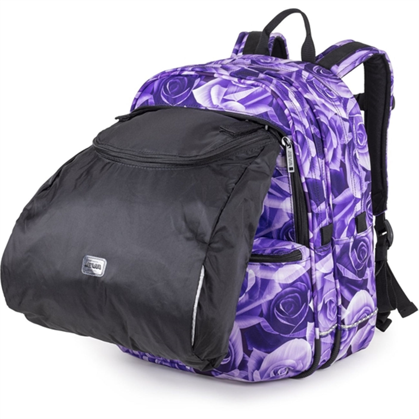 JEVA Backpack Purple Rose 3