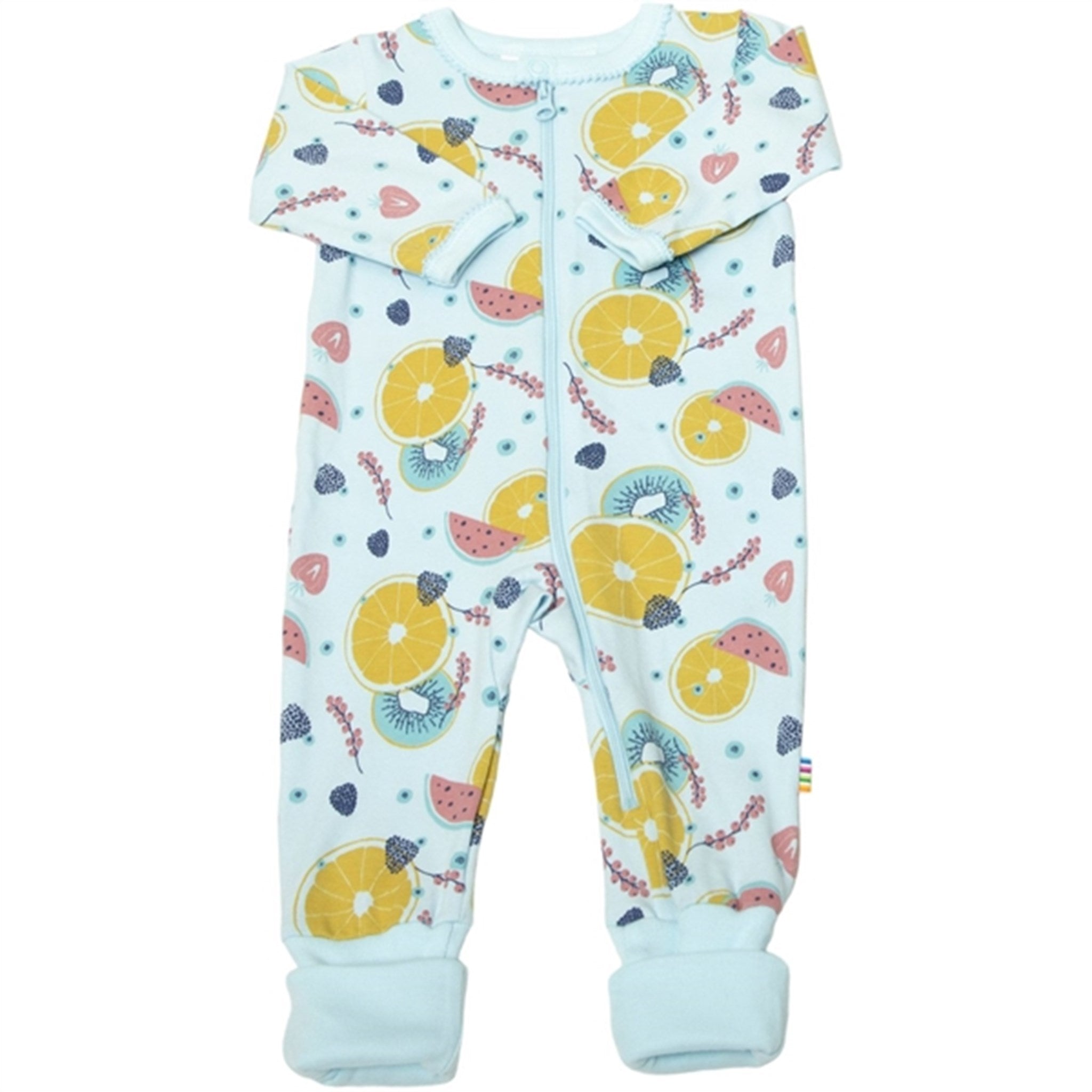 Joha Cotton Blue Night Suit with 2 in 1 Foot