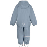 Mikk-Line Rainwear Set Faded Denim