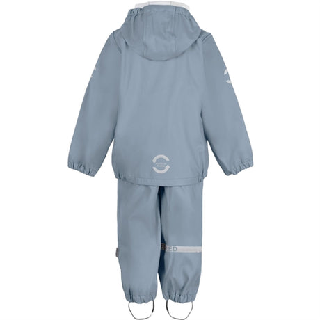 Mikk-Line Rainwear Set Faded Denim
