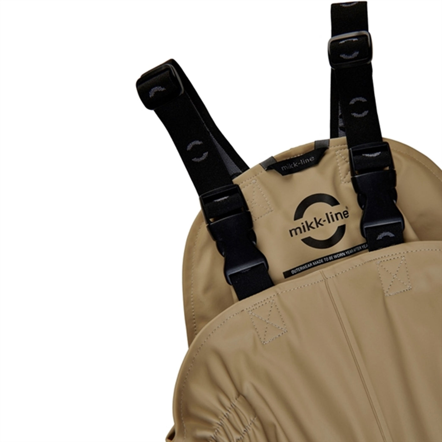 Mikk-Line Rainset AOP Zoo Olive Gray