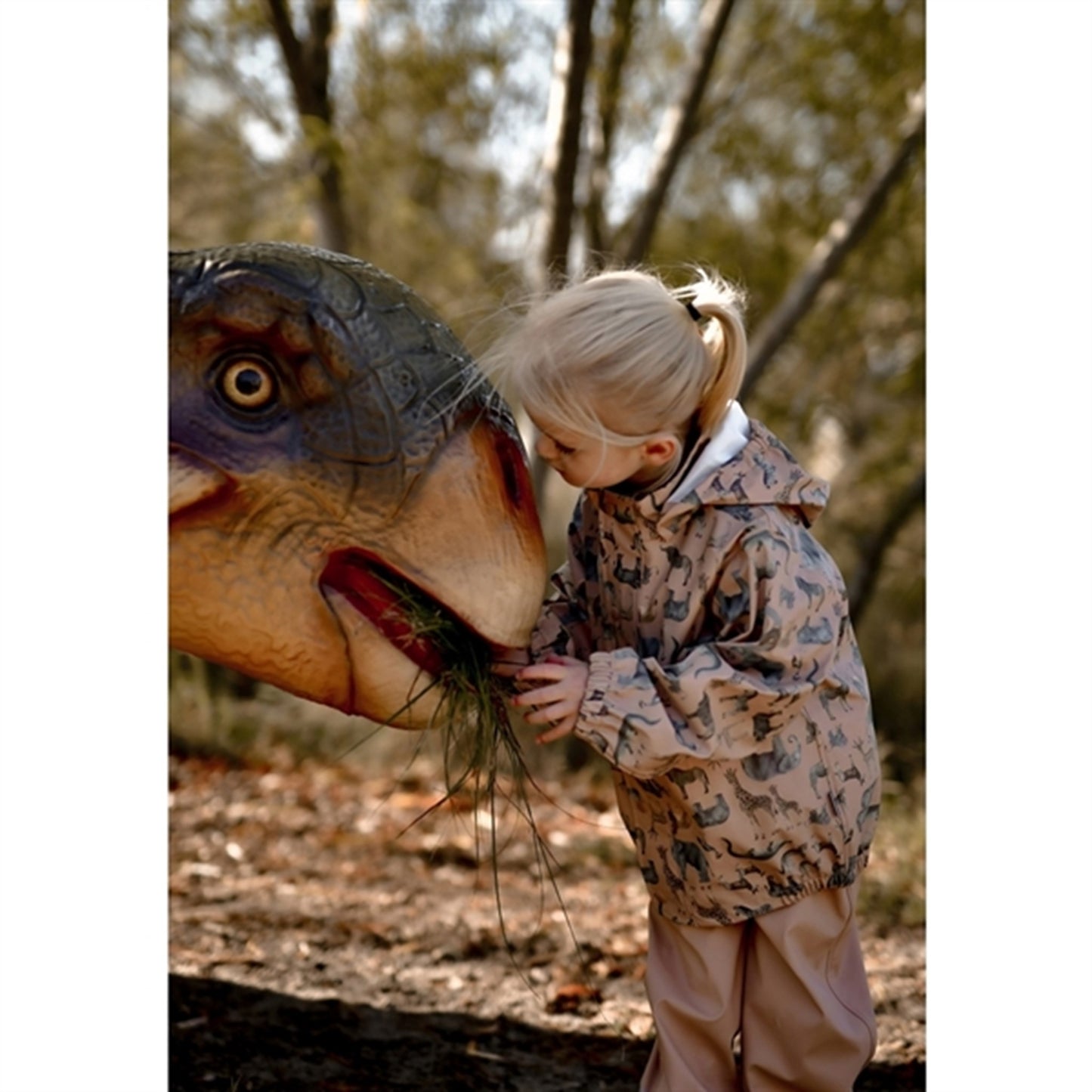 Mikk-Line Rainset AOP Zoo Nougat