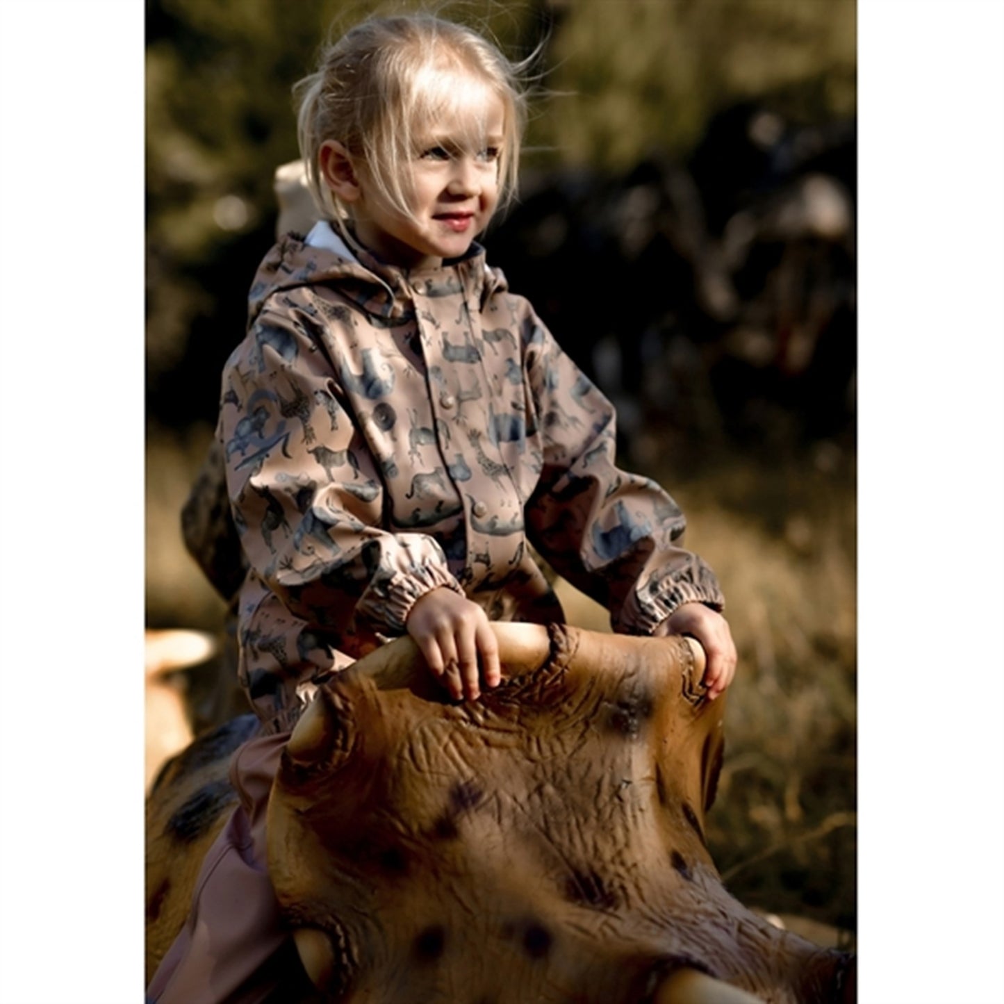 Mikk-Line Rainset AOP Zoo Nougat