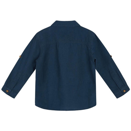 Hust & Claire Mini Rollo Shirt Blue Moon