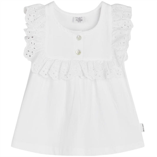 Hust & Claire Mini Allison Top White