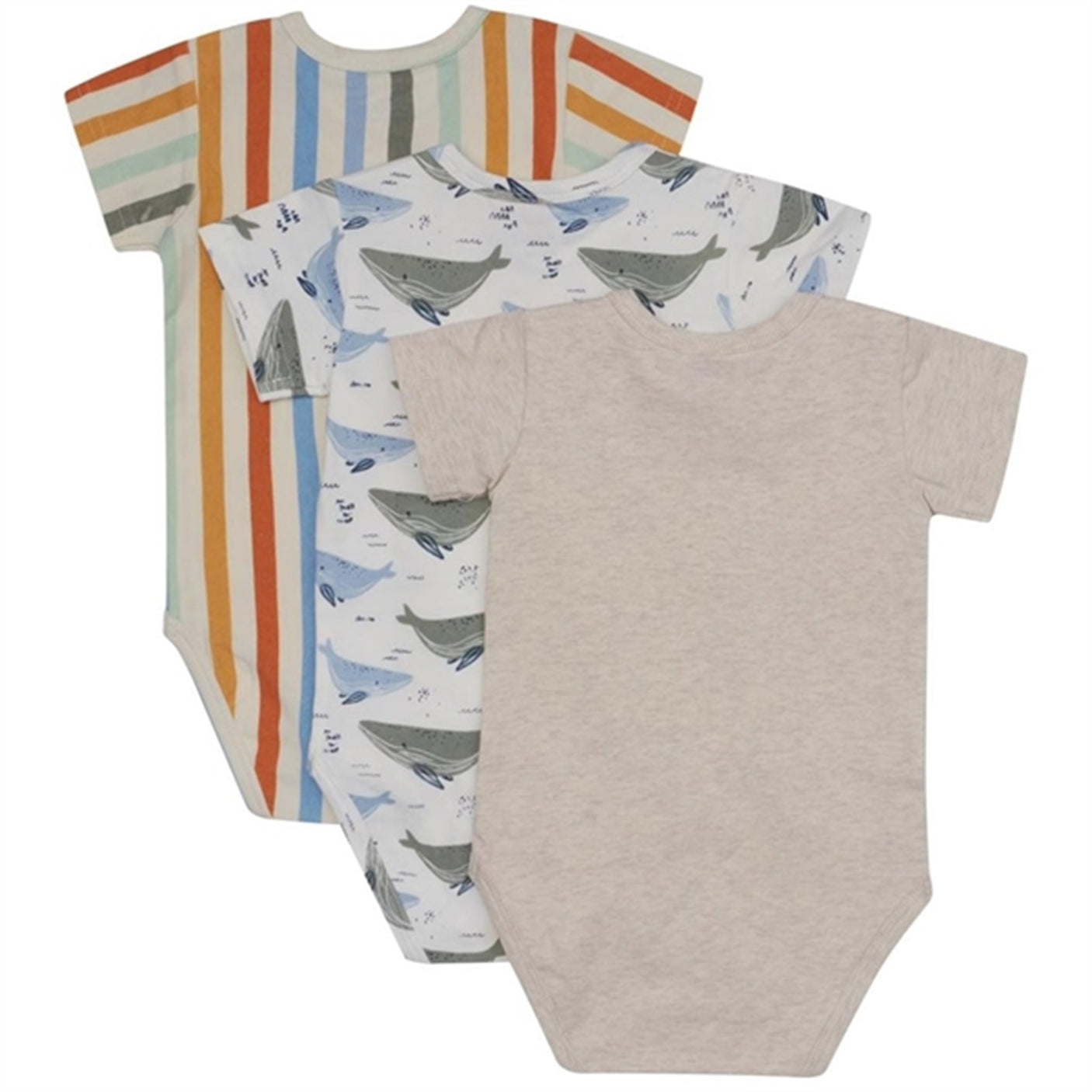 Hust & Claire Baby Bruno Body 3-pack Whisper