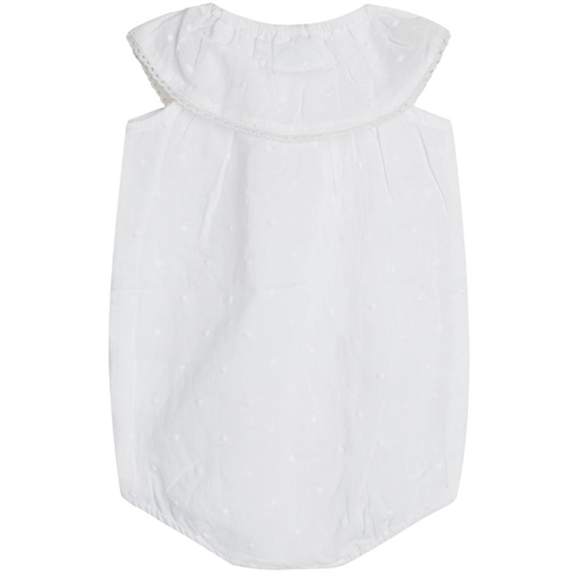 Hust & Claire Baby Magnolia Romper White