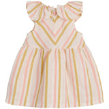 Hust & Claire Baby Kastanje Kjole White