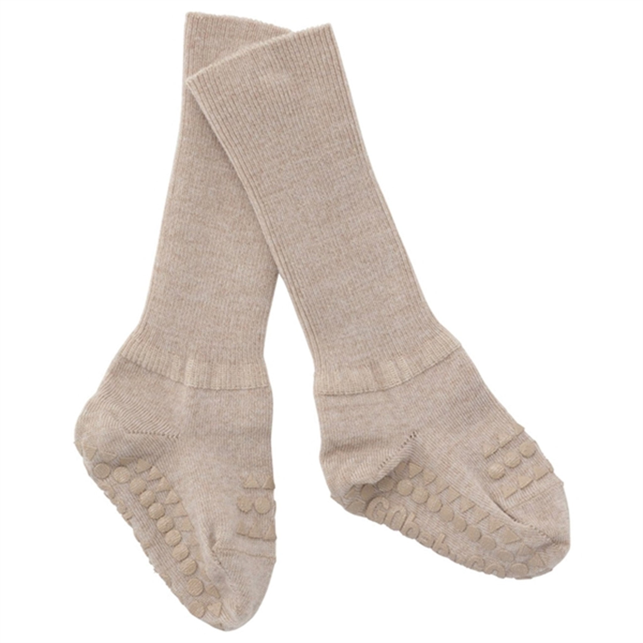 GObabyGO Non-slip Socks Wool Sand