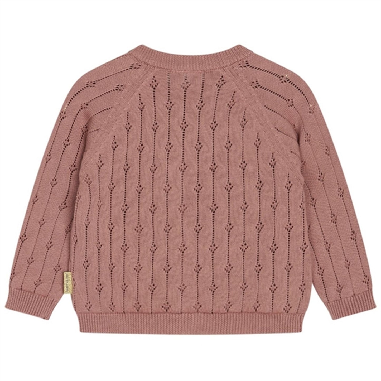 Hust & Claire Baby Ash Rose Cleo Knit Cardigan