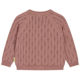 Hust & Claire Baby Ash Rose Cleo Knit Cardigan