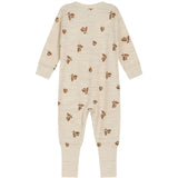 Hust & Claire Baby Wheat Melange Manu Onesie