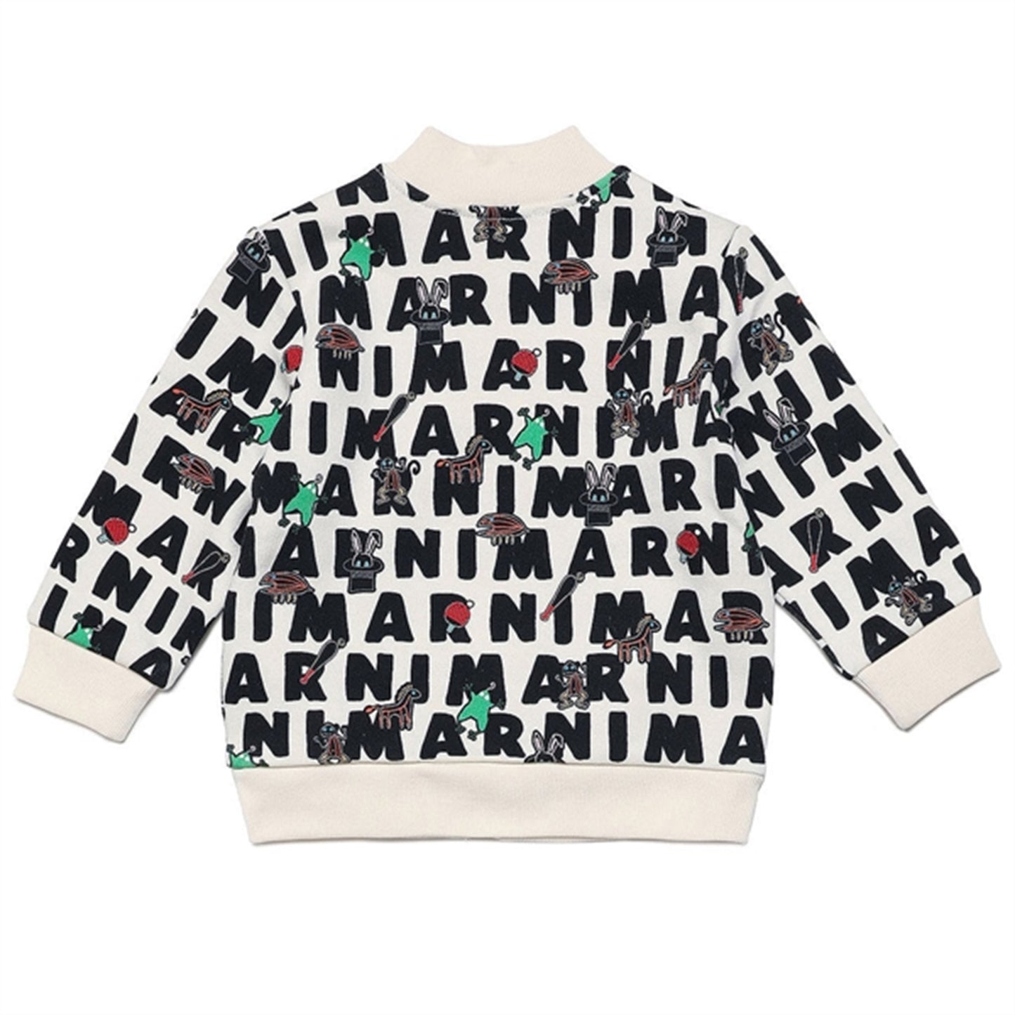 Marni Milk Zip Cardigan
