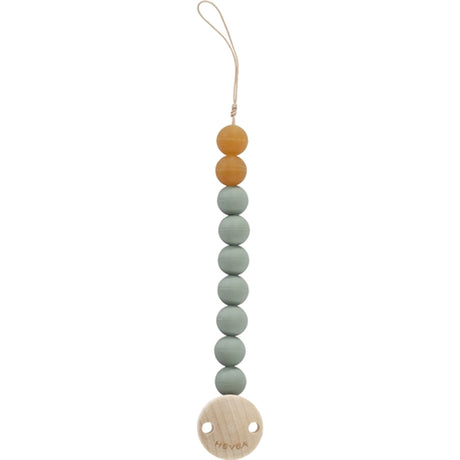Hevea Pacifier Holder Moss Green