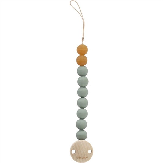 Hevea Pacifier Holder Moss Green