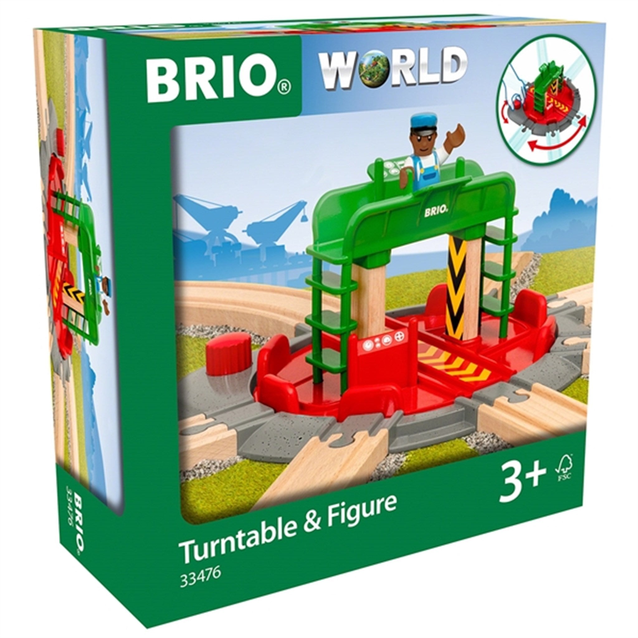 BRIO® Turntable & Figure 2