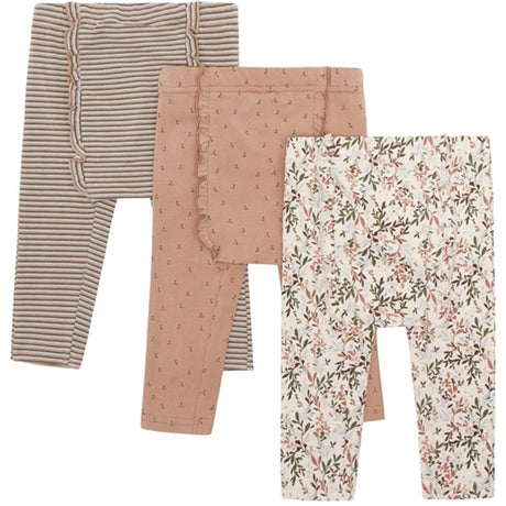 Hust & Claire Baby Café Rose Liva Leggings 3-pack