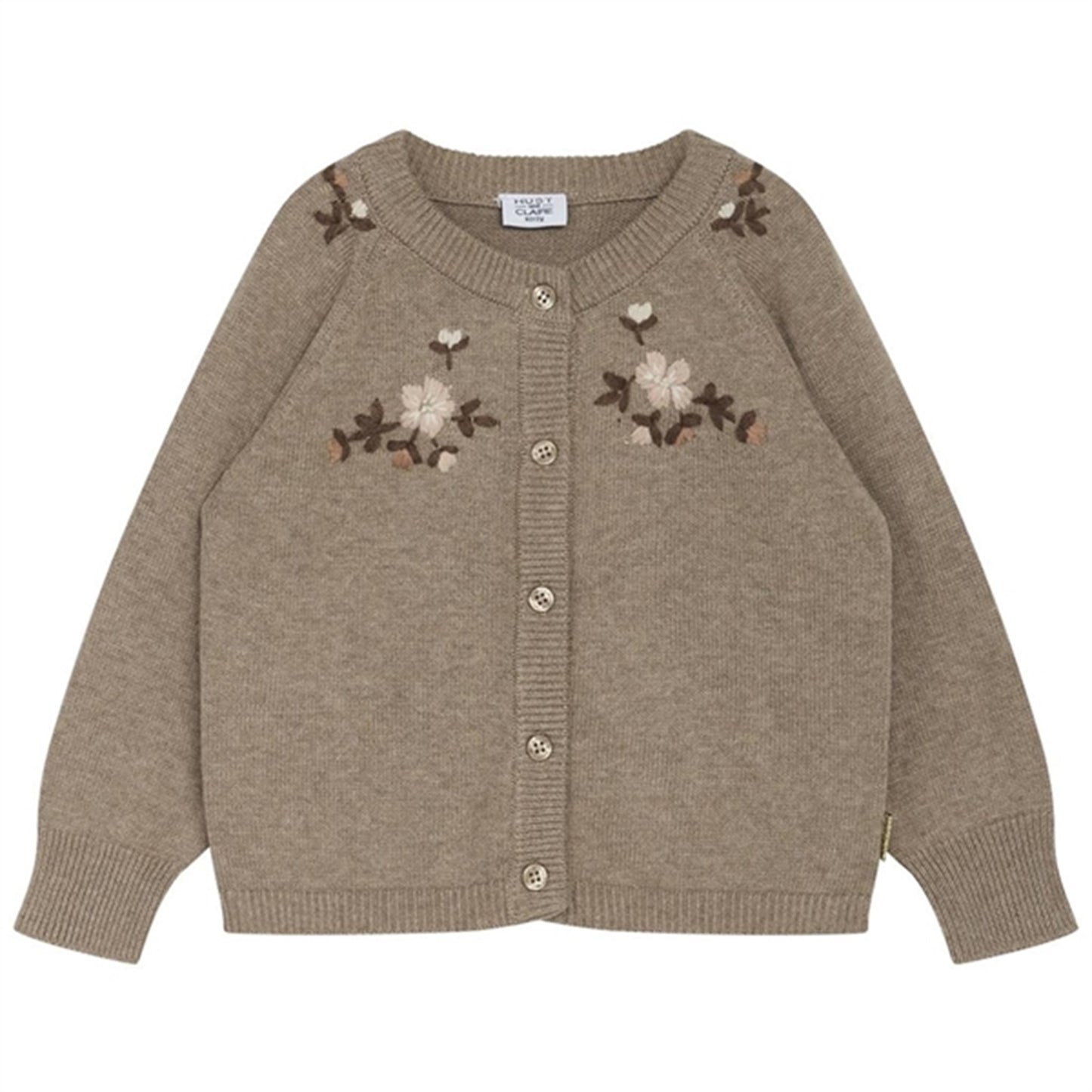 Hust & Claire Mini Sand Melange Carlota Cardigan
